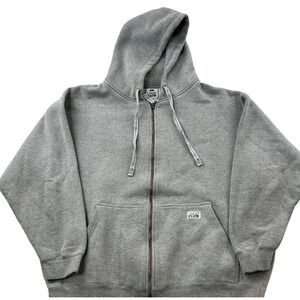 Pro Club Heavy Weight Full Zip Hoodie 2XL Gray Men Streetwear Fleece Jacket